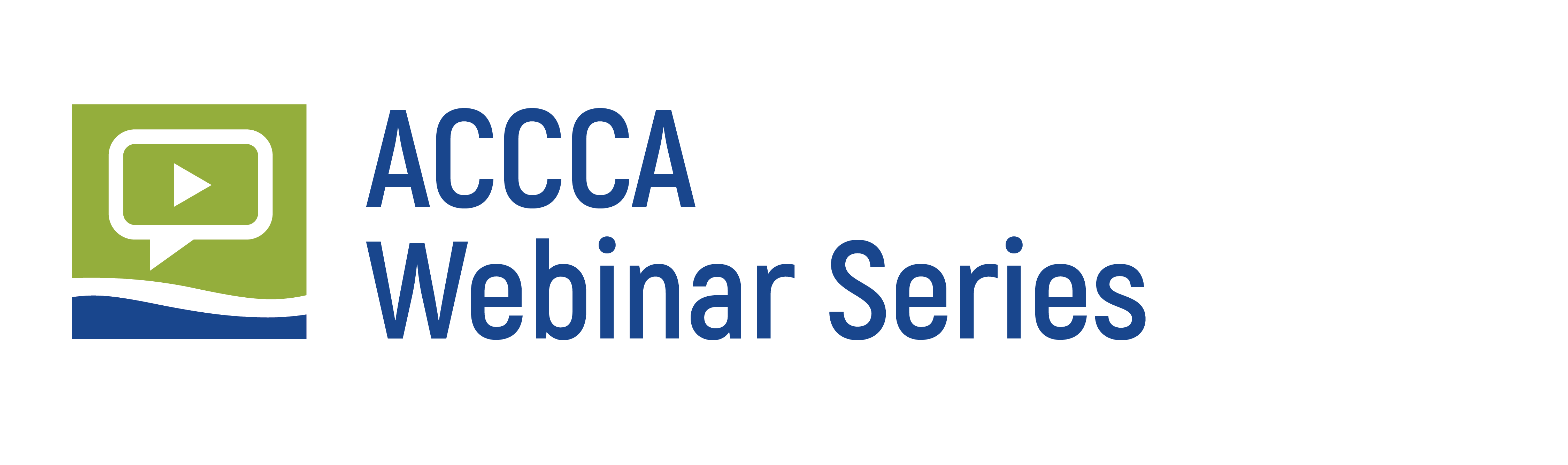 ACCCA Webinar Series Logo